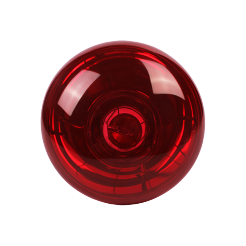 BR40-Red lacquered lamp-hard glass