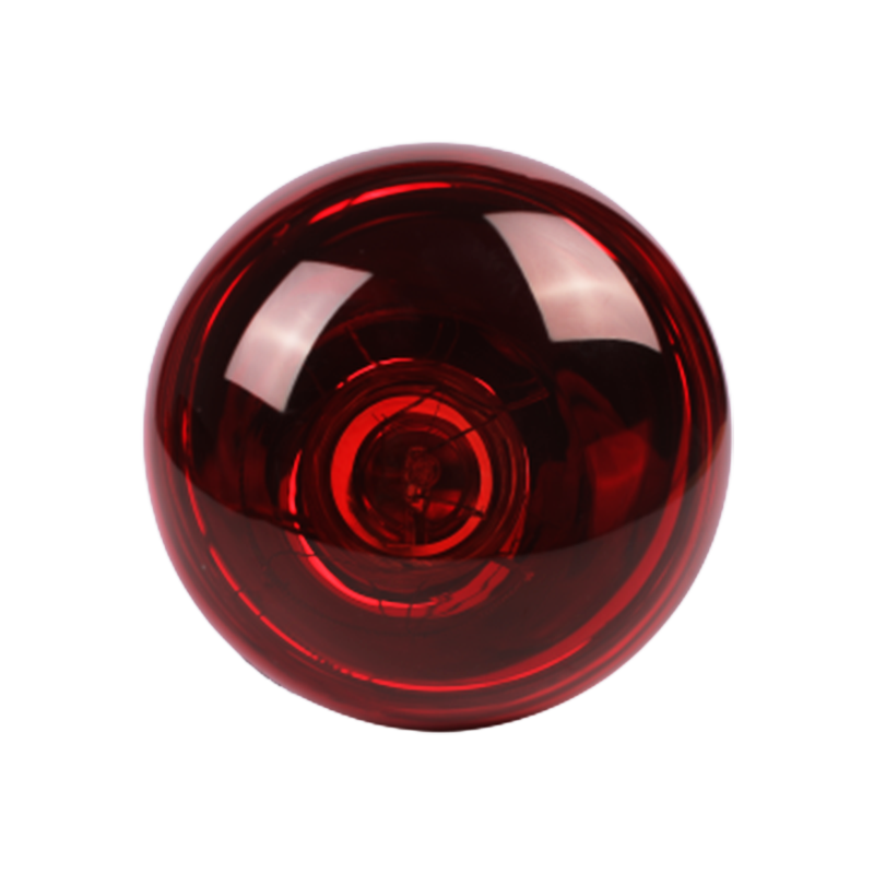 R40-rubby red natural glass-hard glass