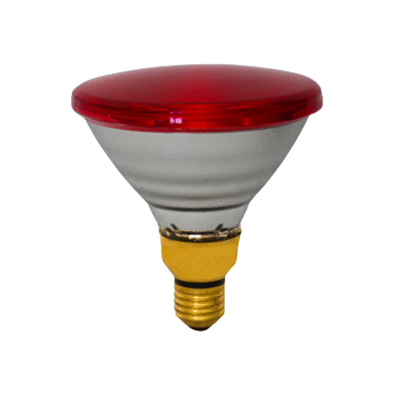 What are some common applications for infrared heat lamp bulbs?